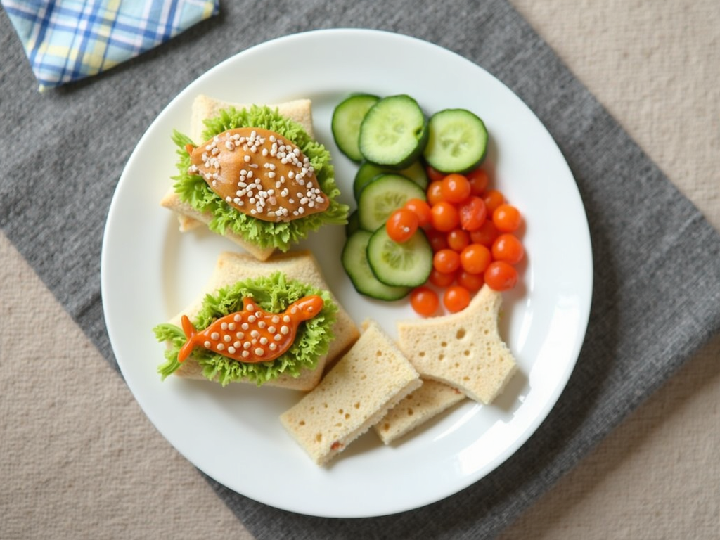 Finding Dory sandwich visual