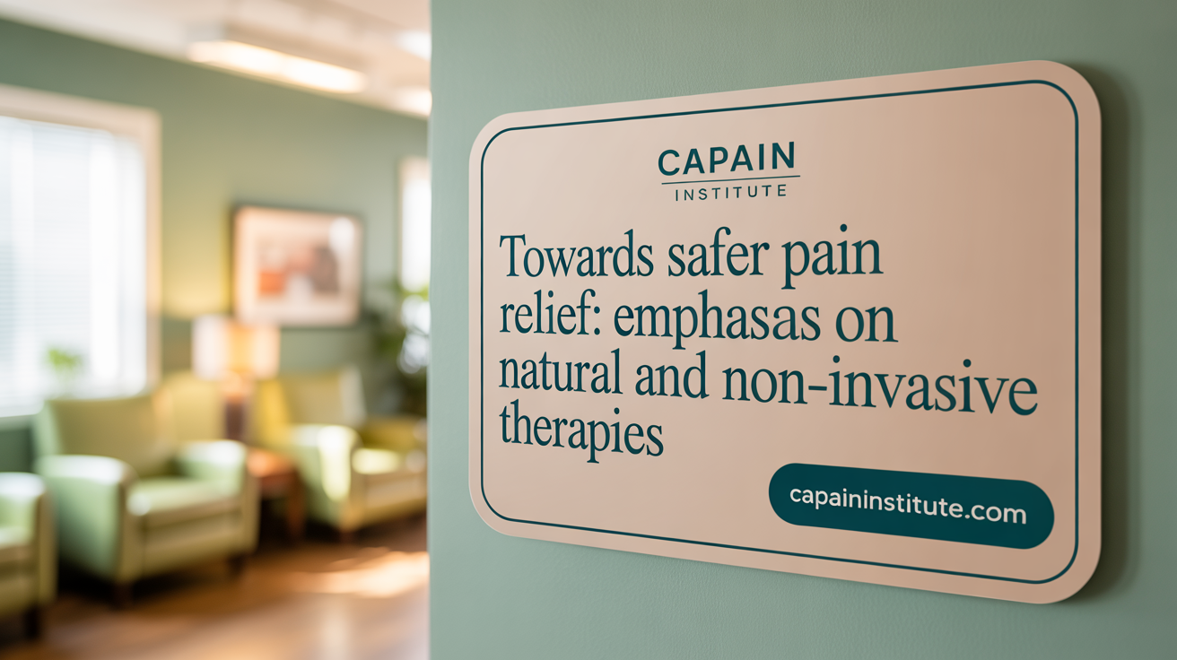 Towards Safer Pain Relief: Emphasis on Non-Opioid and Non-Drug Therapies