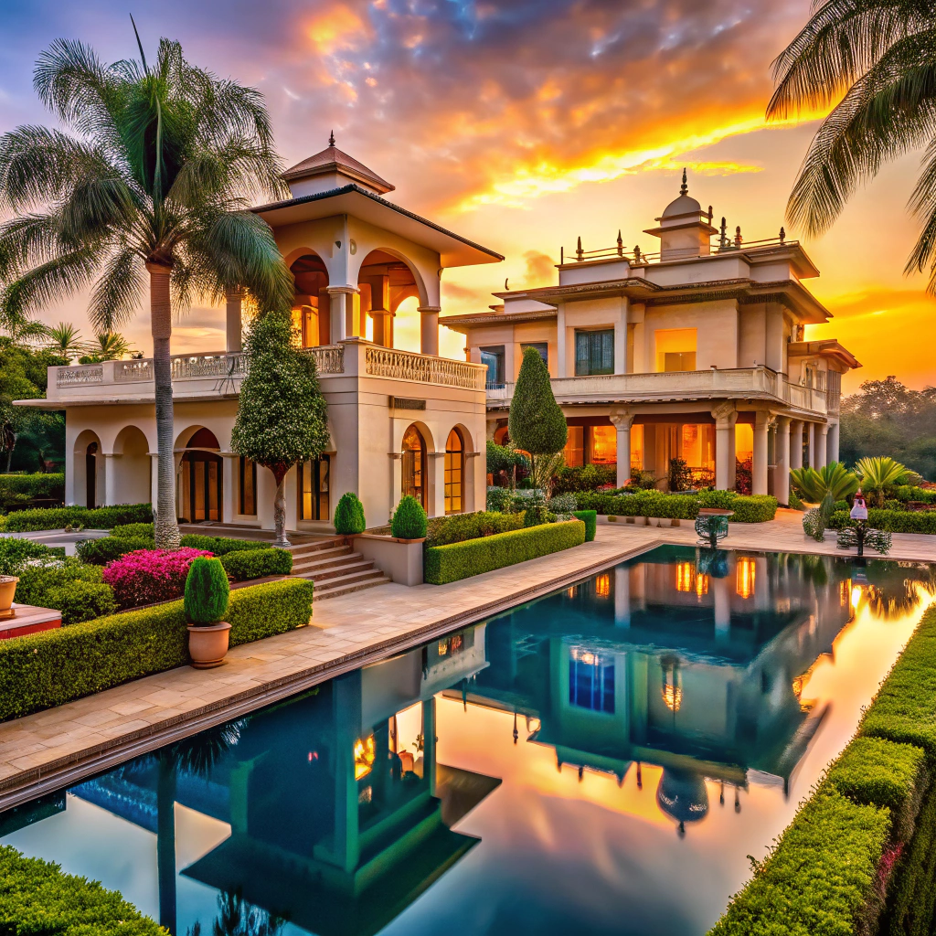 Luxurious Million-Dollar Villa in India
