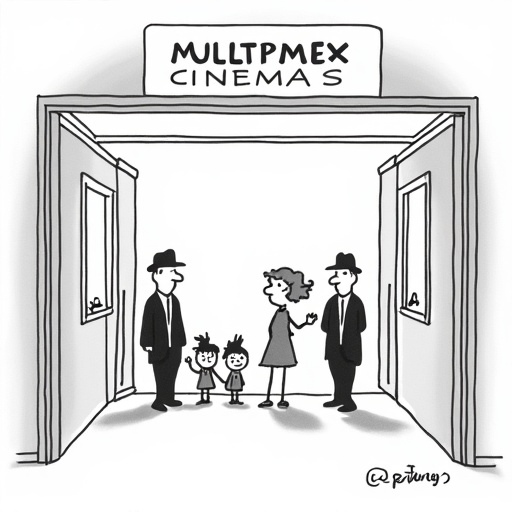 Box Office: 'Weapons' and 'Freakier Friday' Perform Strongly single-panel cartoon