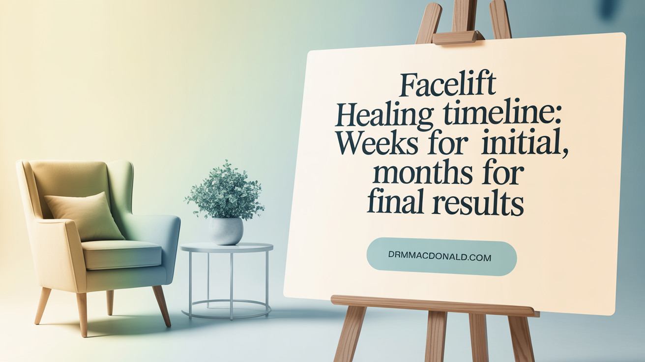 Facelift Healing Timeline: Weeks for Initial, Months for Final Results