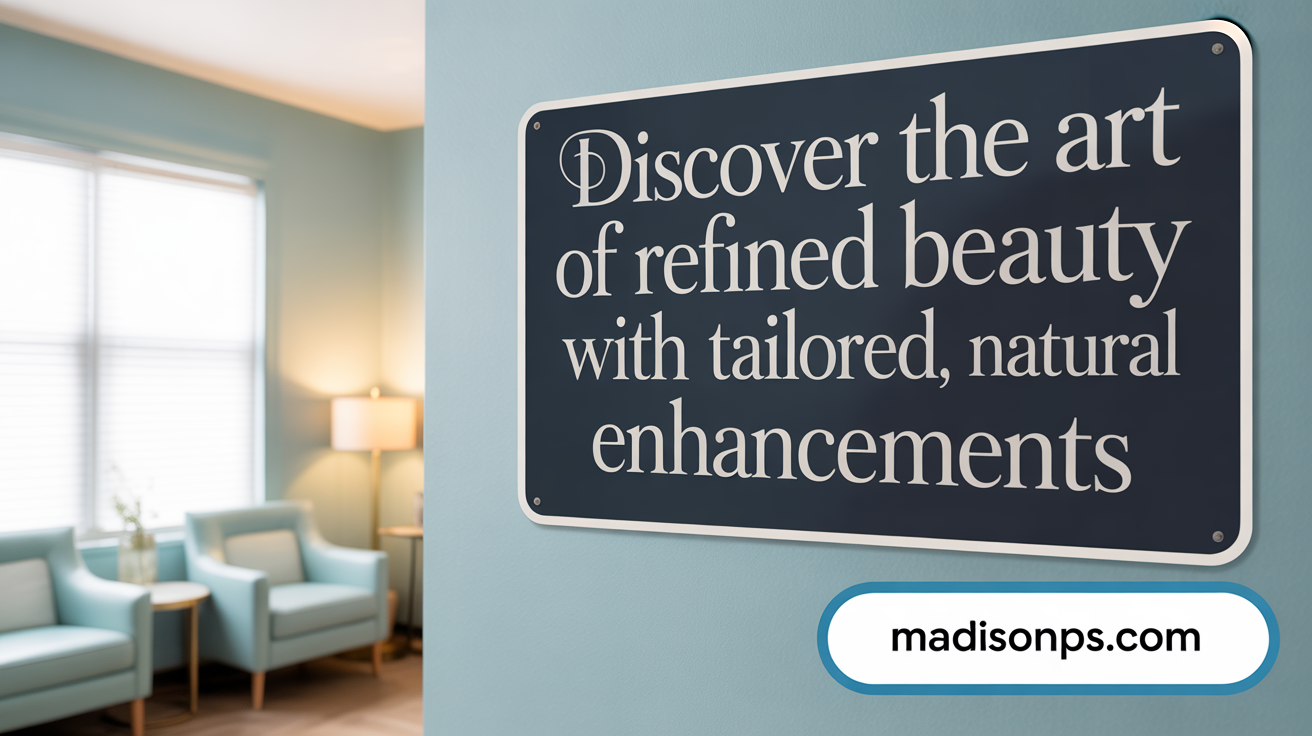 Discover the Art of Refined Beauty with Tailored, Natural Enhancements