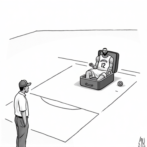 LeBron James opts for player option with Cavaliers single-panel cartoon