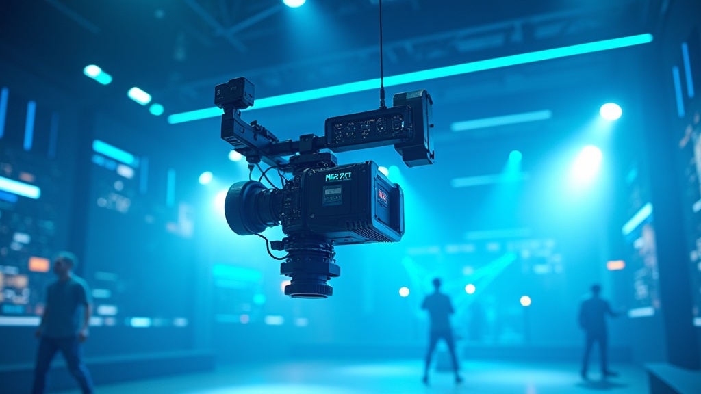 Calidad de imagen superior lograda con sistemas de T-Motion robótica audiovisual, mostrando un canguro con detalle nítido en un entorno natural.
