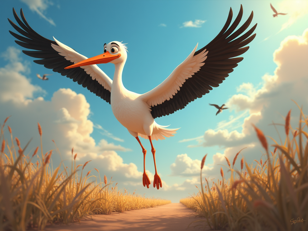 Storks Movie Artwork