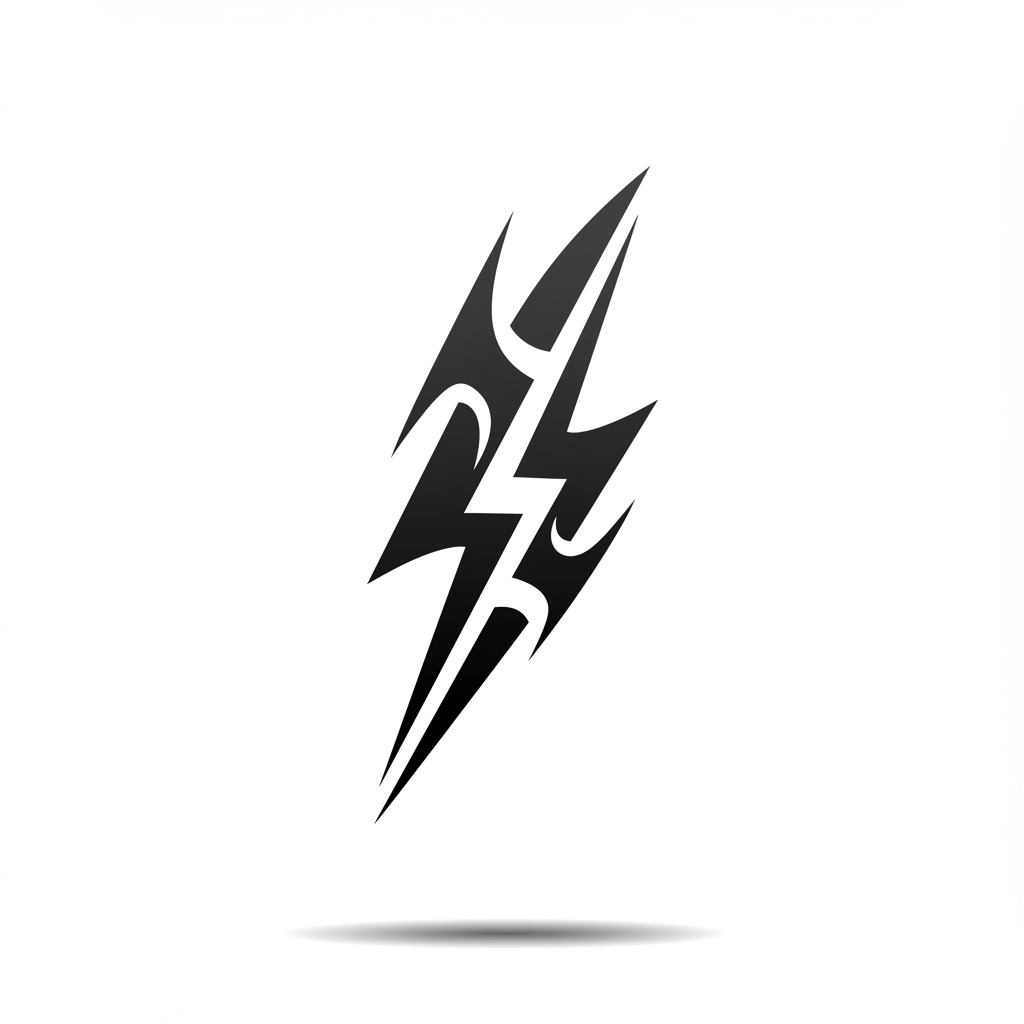 lightning bolt tattoo