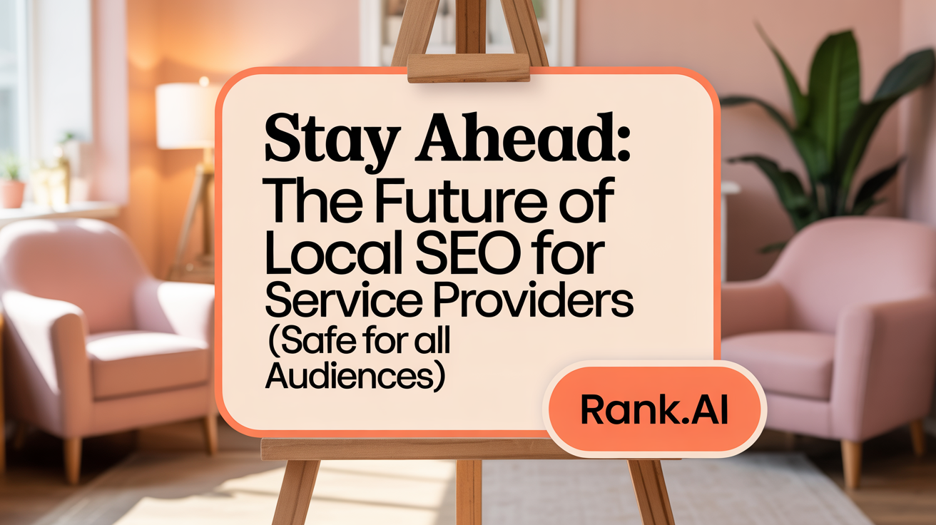 Stay Ahead: The Future of Local SEO for Service Providers