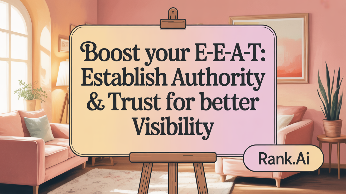 Boost Your E-E-A-T: Establish Authority &amp; Trust for SGE Visibility