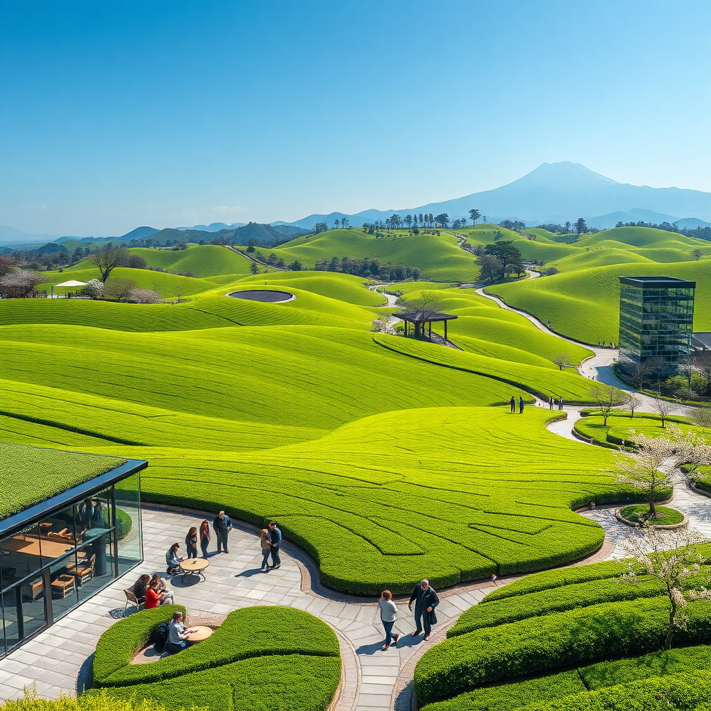 Unwinding at O'sulloc Tea Museum & Fields