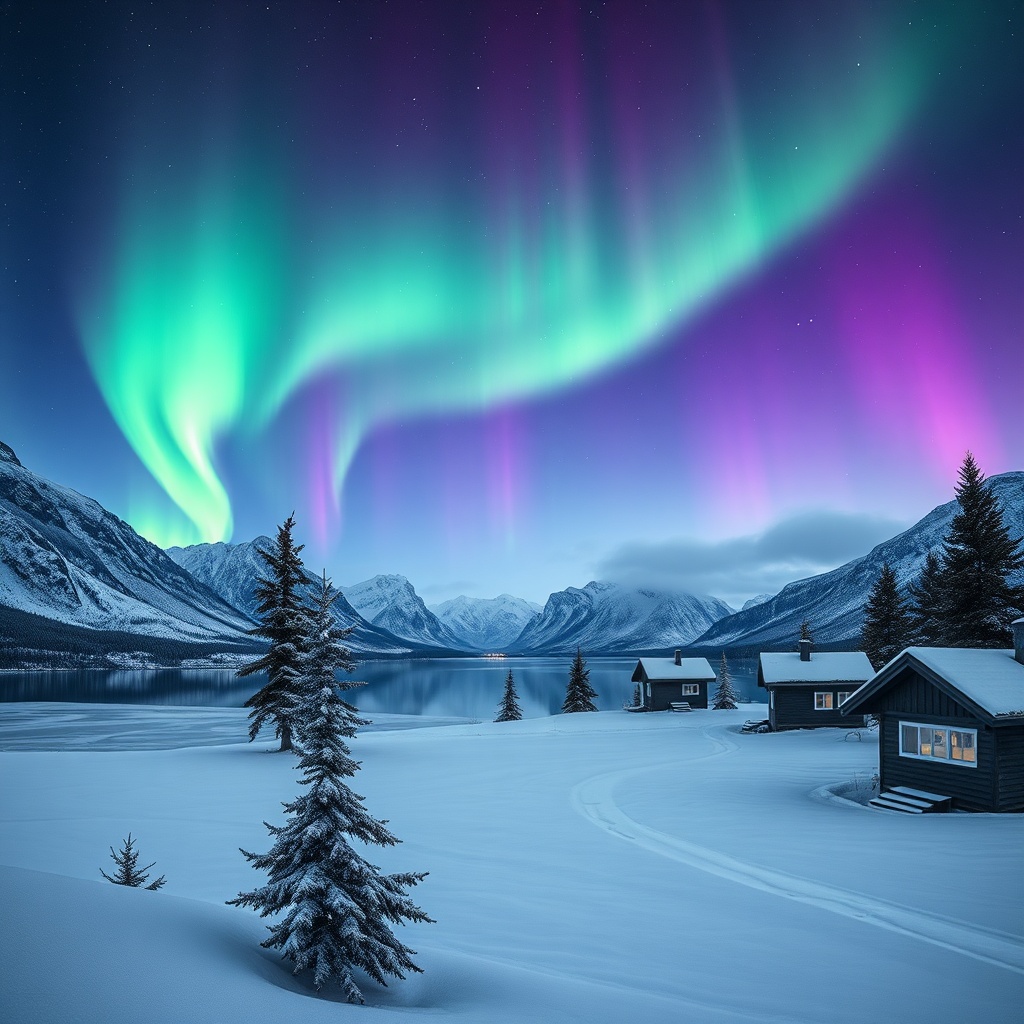 Las Luces del Norte en Tromsø: Magia en la noche polar