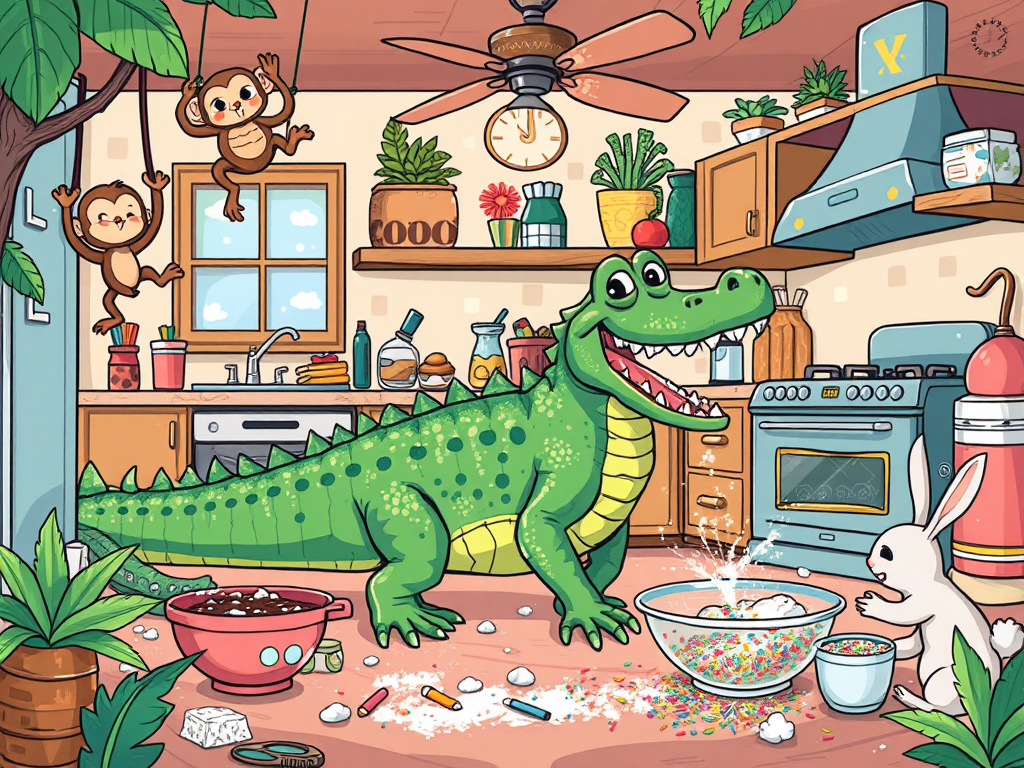 Coco the Crocodile's Cake Caper