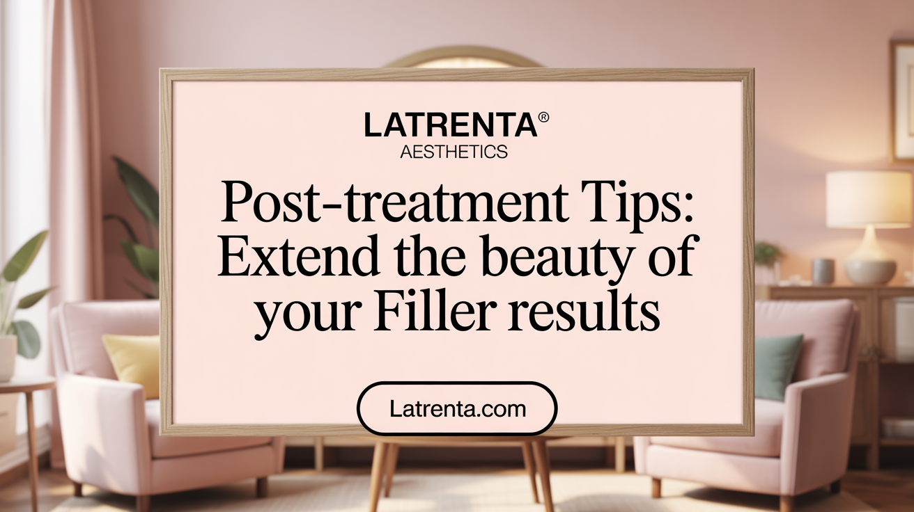 Post-Treatment Tips: Extend the Beauty of Your Filler Results