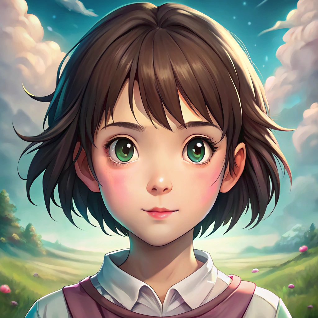 Beautiful Anime Portraits in Ghibli Style
