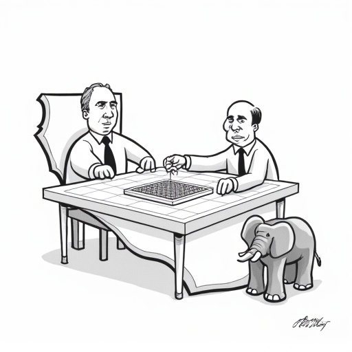California Democrats to Release New Congressional Map Next Week single-panel cartoon