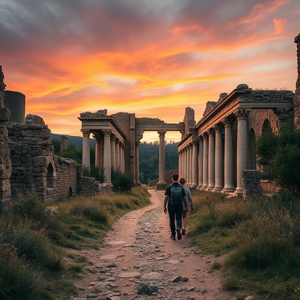 Paseo vespertino por Tiermes: La Pompeya Española