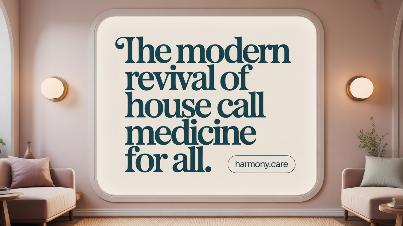 The Modern Revival of House Call Medicine