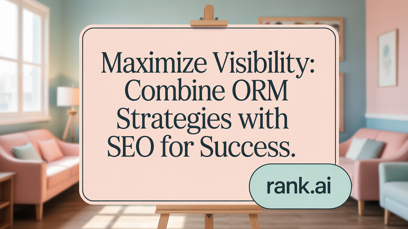 Maximize Visibility: Combine ORM Strategies with SEO