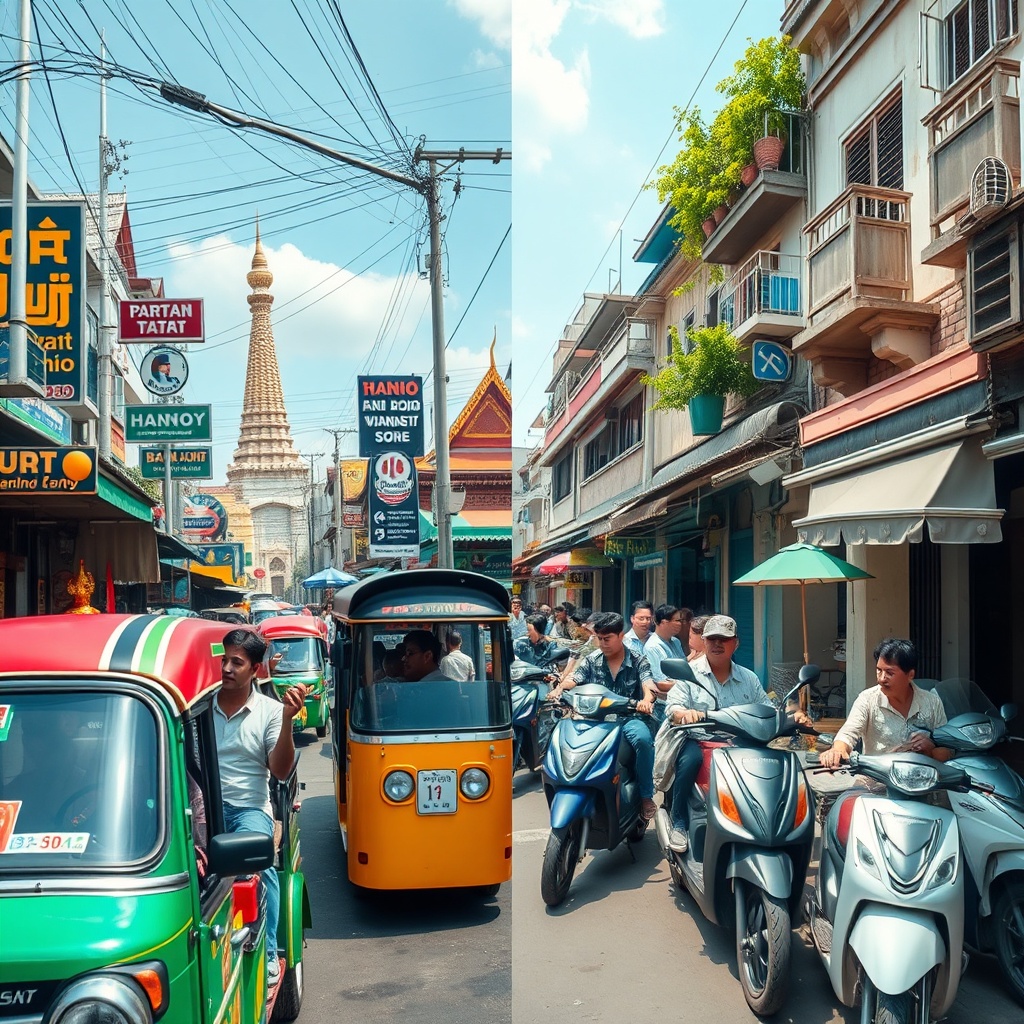 Southeast Asia on a Shoestring: Bangkok vs. Hanoi