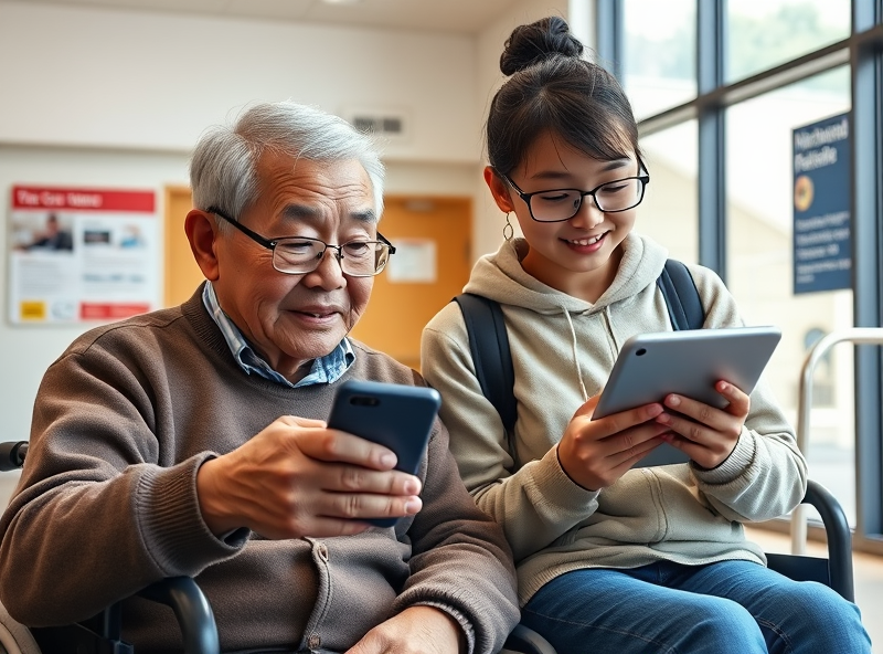Telecom Device Assistance for the Disabled and Veterans