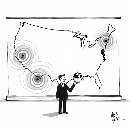 Meteorologists Lose Key Tool for Hurricane Forecasting single-panel cartoon