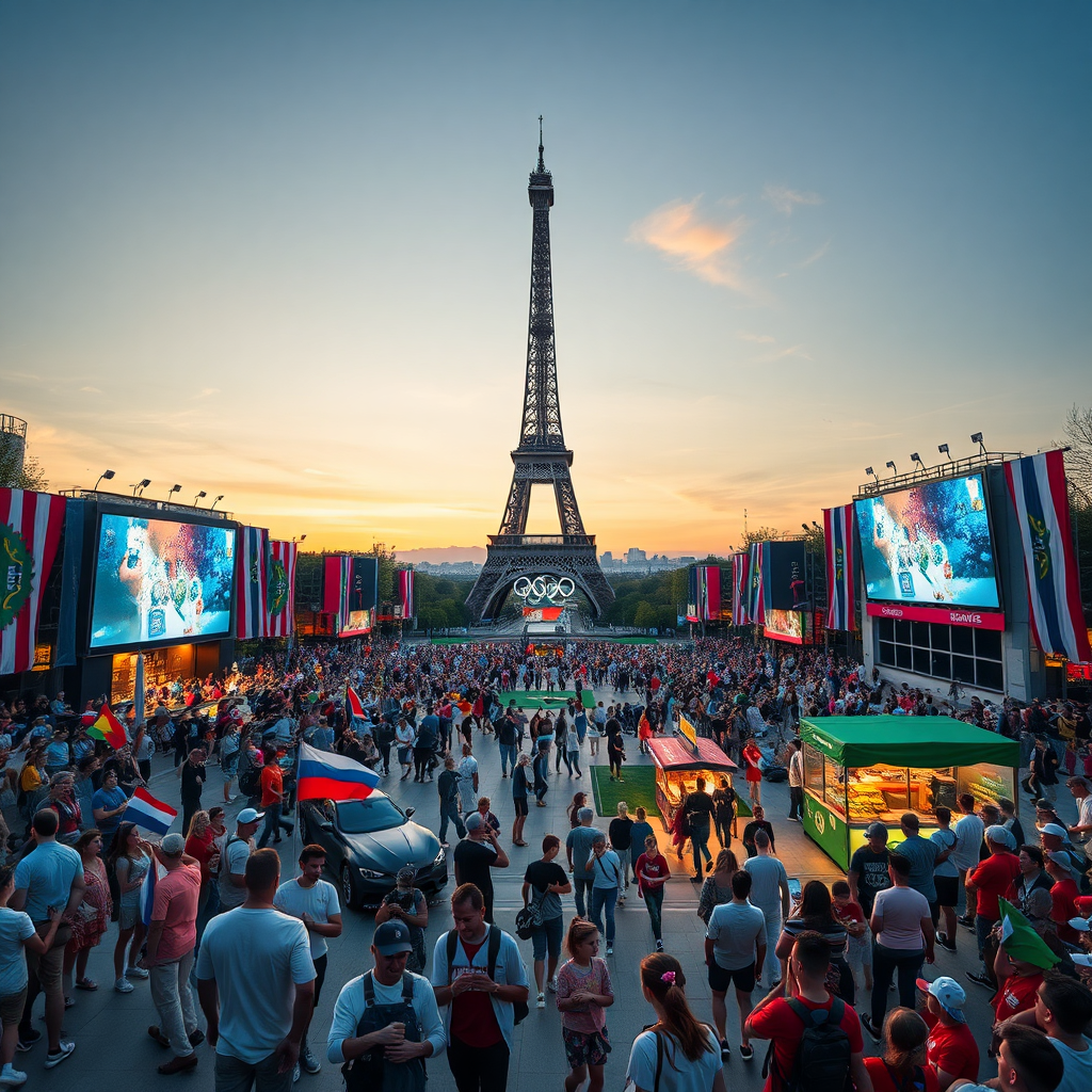 Trocadéro: The Ultimate Olympic Fan Zone