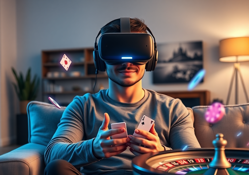 VR/AR 기술로 즐기는 몰입형 카지노 게임의 세계