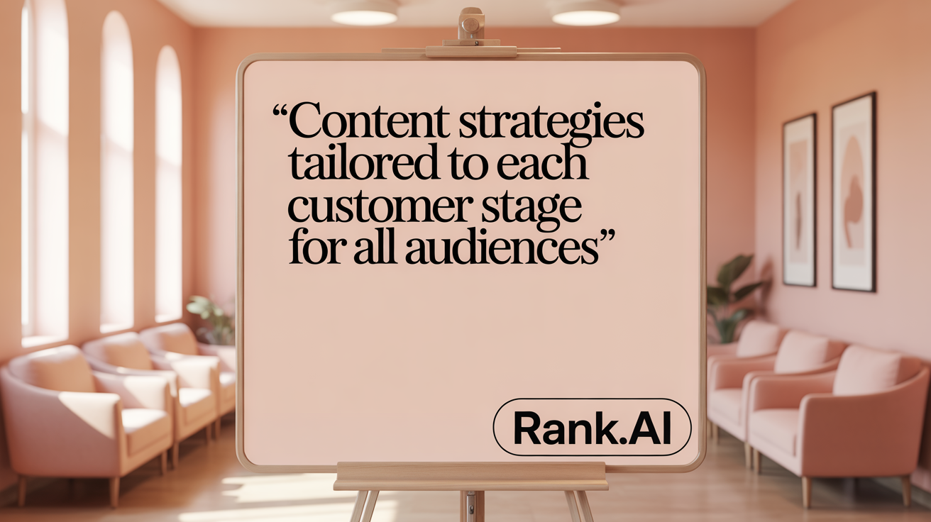 Content Strategies Tailored to Each Customer Stage