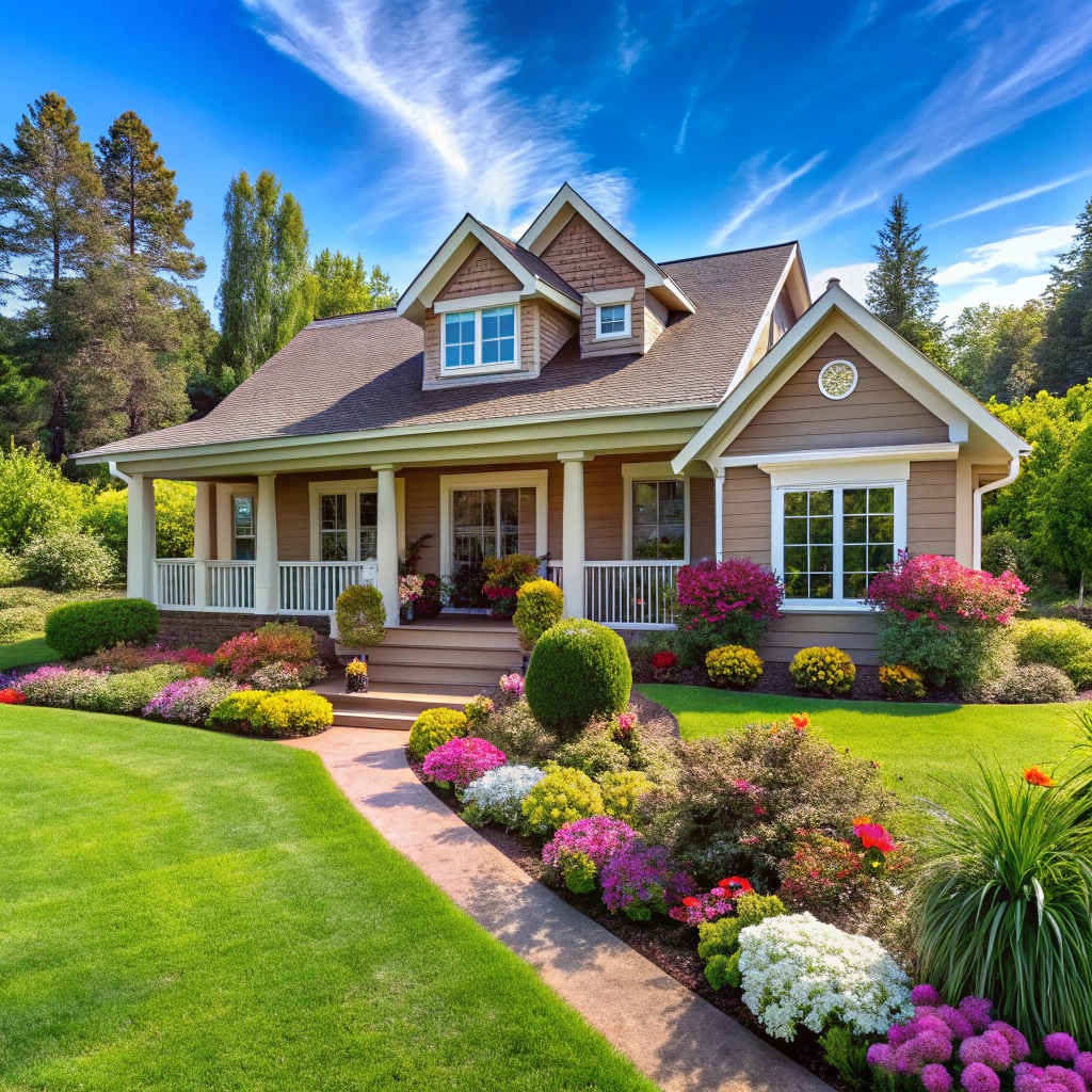 Charming Single-Story House with Garden