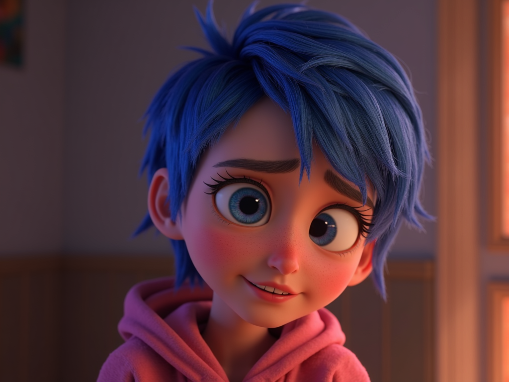 Anxiety leading in Inside Out emotional chaos