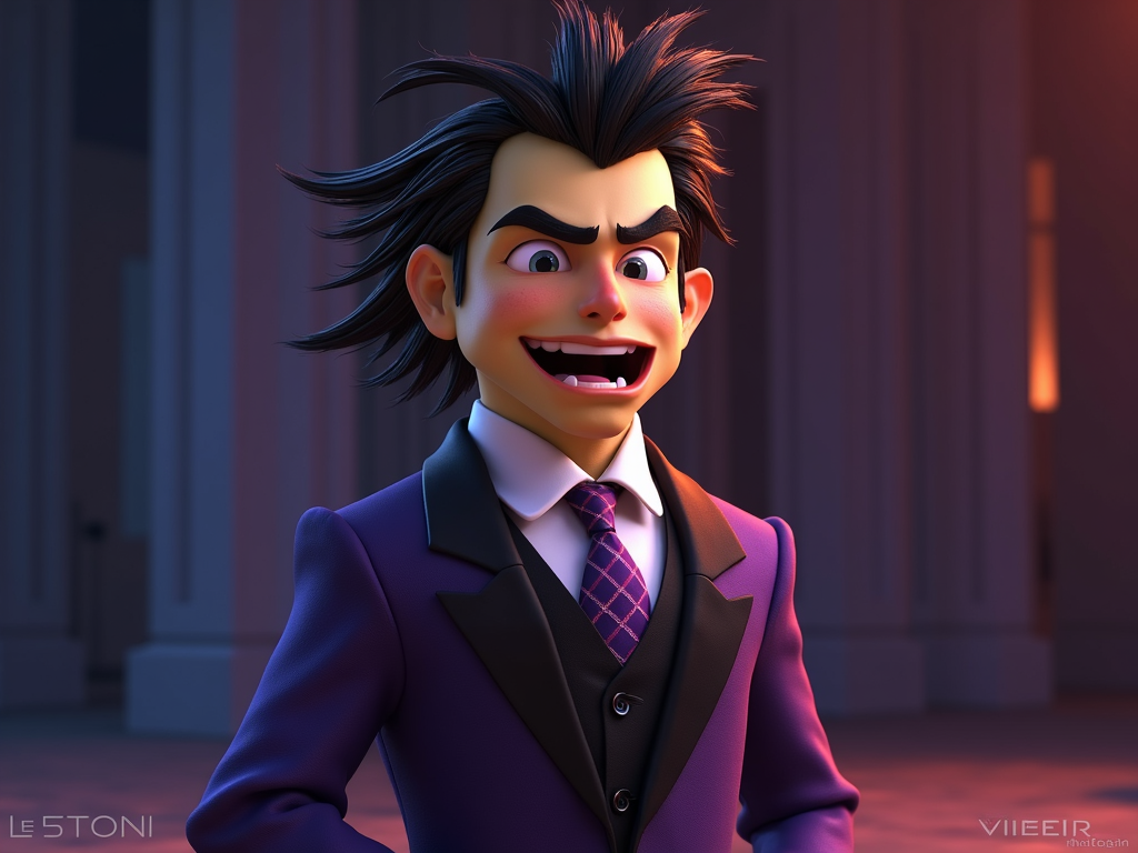 Balthazar Bratt cartoon image