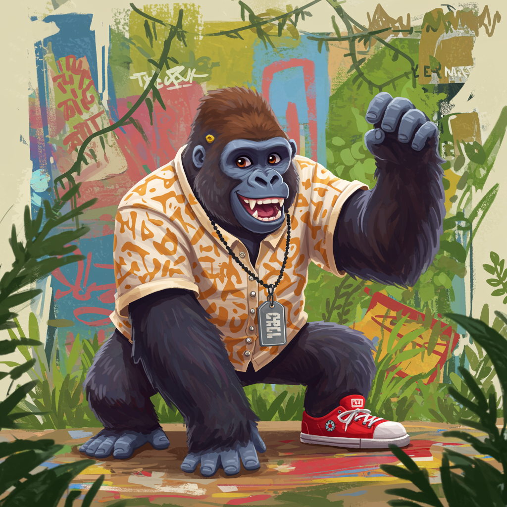 drawing pfp gorilla tag fan art
