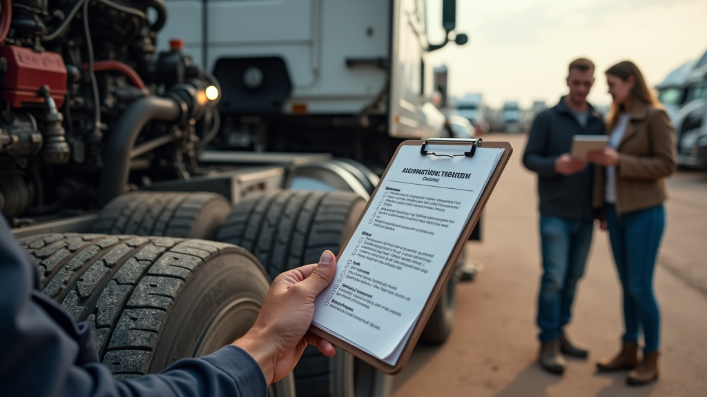 3. Checklist 'Vàng' Khi Chọn Xe Đầu Kéo Cũ Giá Tốt