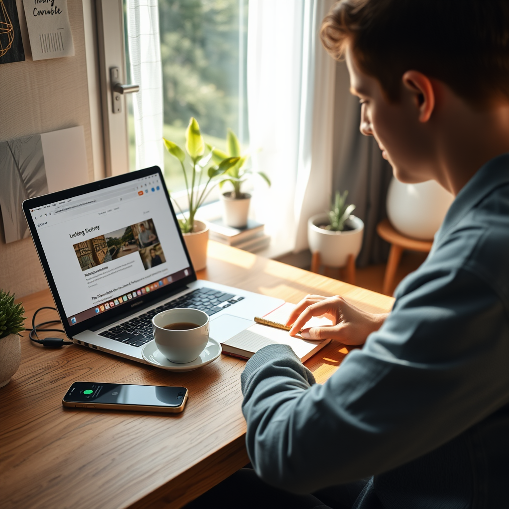 집중력을 끌어올리는 아침 블로깅 루틴