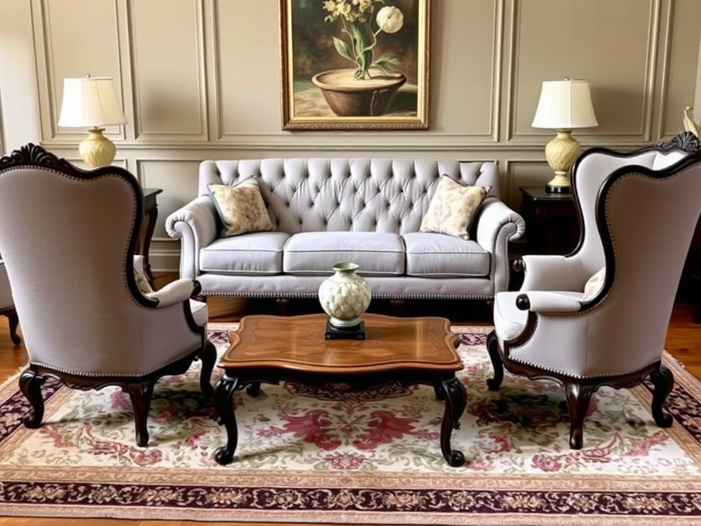 2. Statement Furniture: The Art of Classic Silhouettes