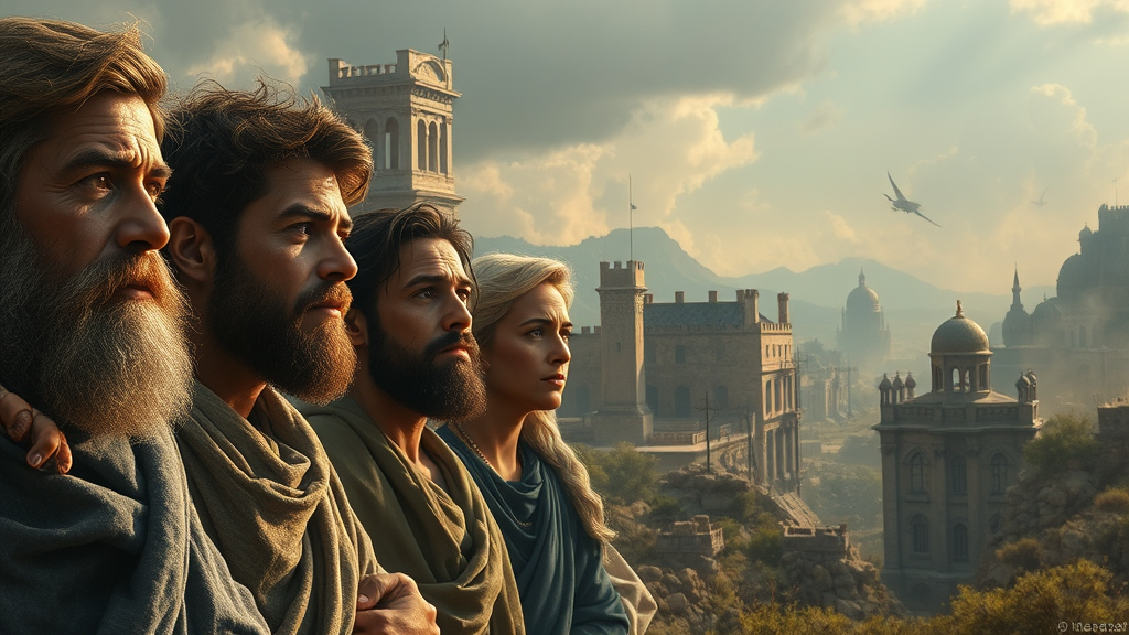 전쟁으로 인한 고통과 회복의 소망