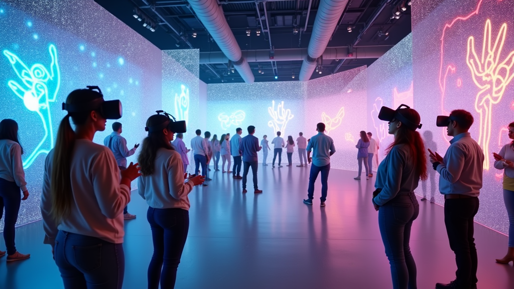 Participantes en la Feria Dinámica 2025