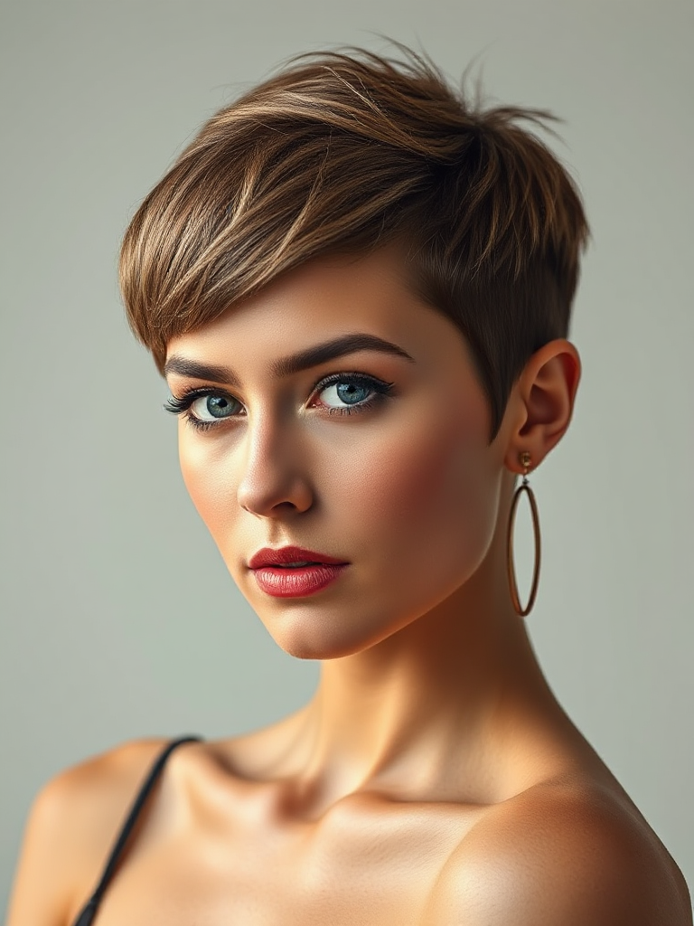 Flapper-Inspired Short Hair