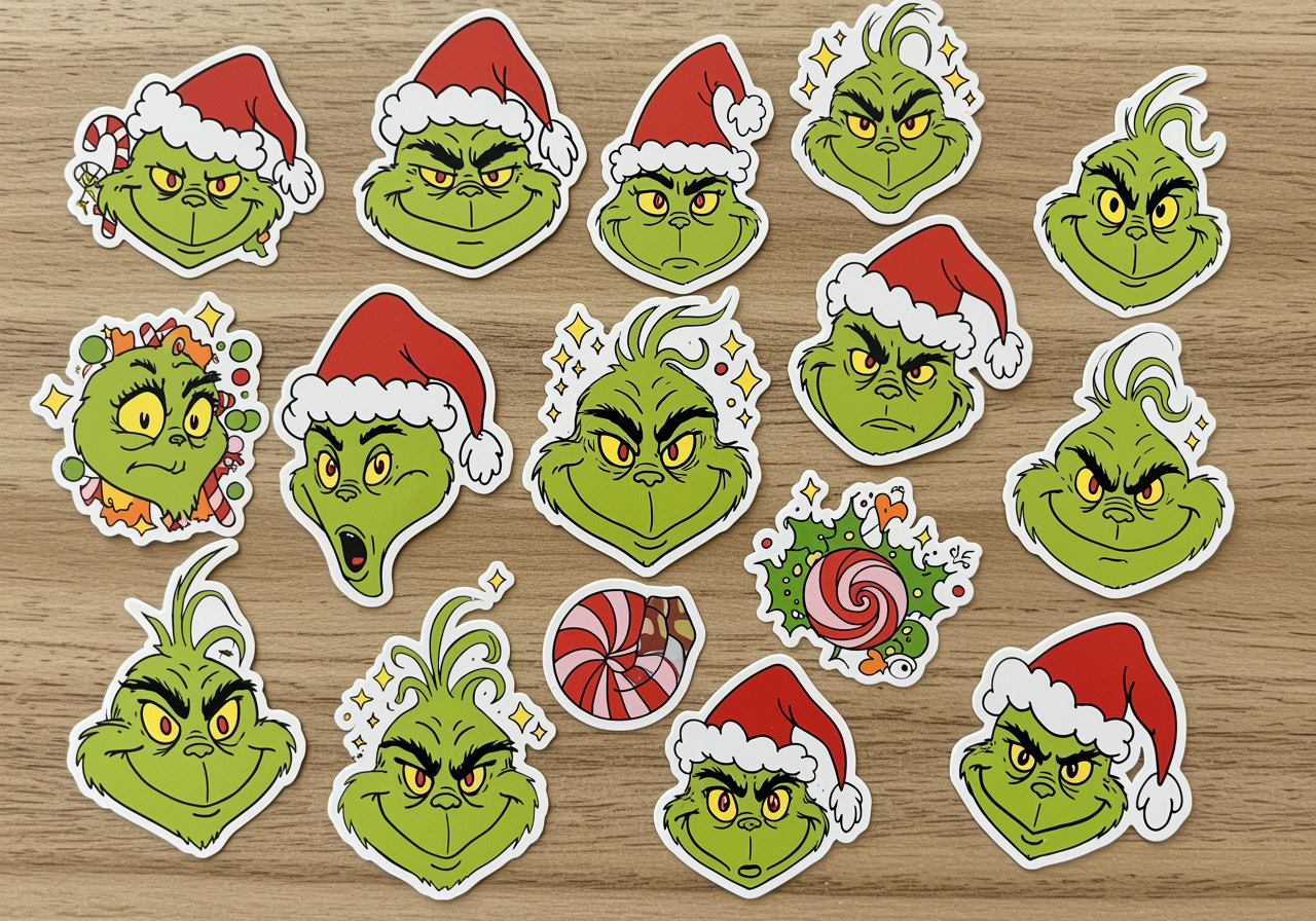 grinch face