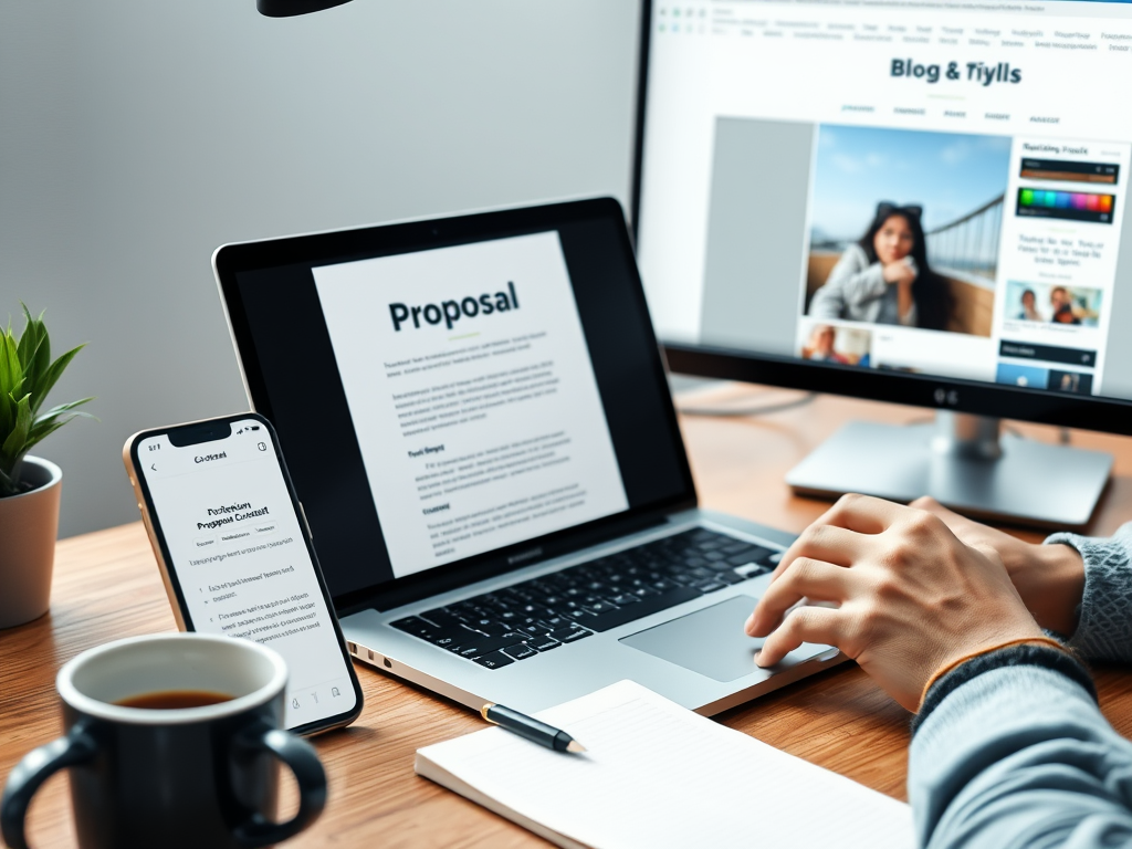 연락처 명시와 제안서 준비로 제안 받을 채비 끝내기