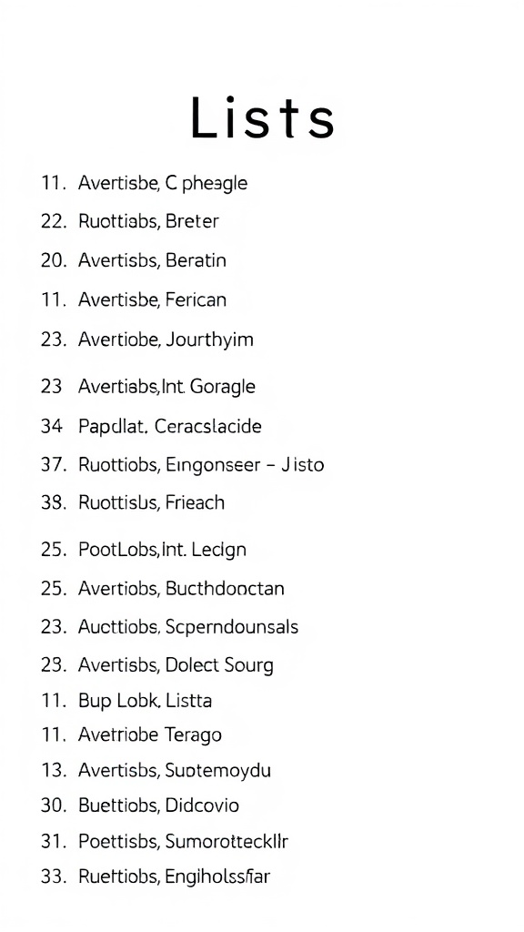 Lists image