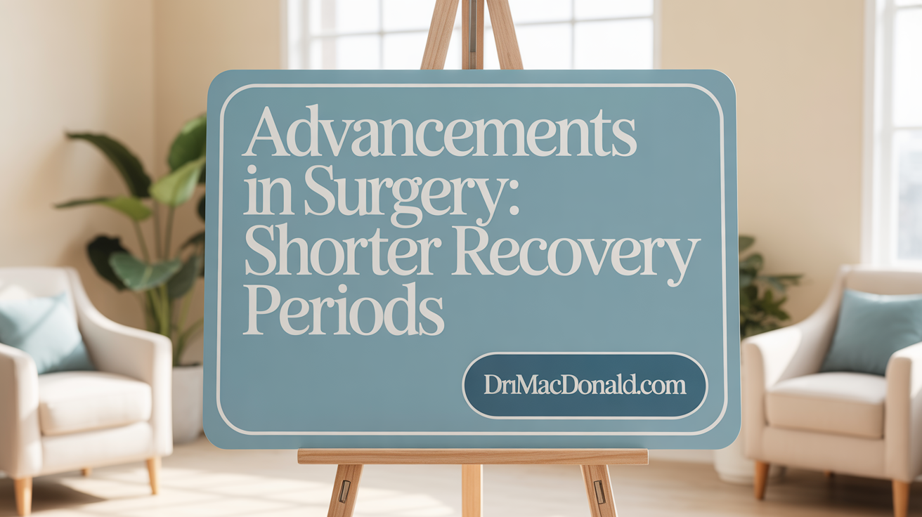 Advancements in Surgery: Shorter Recovery Periods