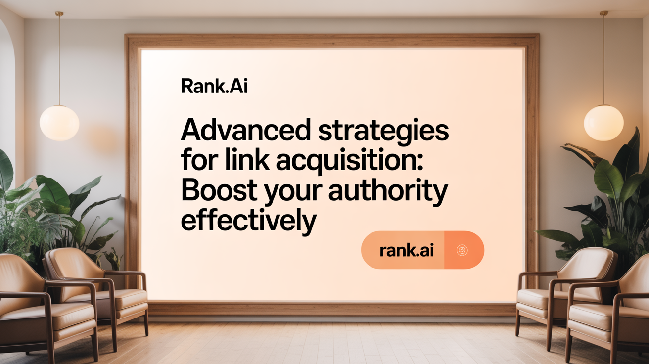 Advanced Tactics for Link Acquisition: Boost Your Authority Effectively