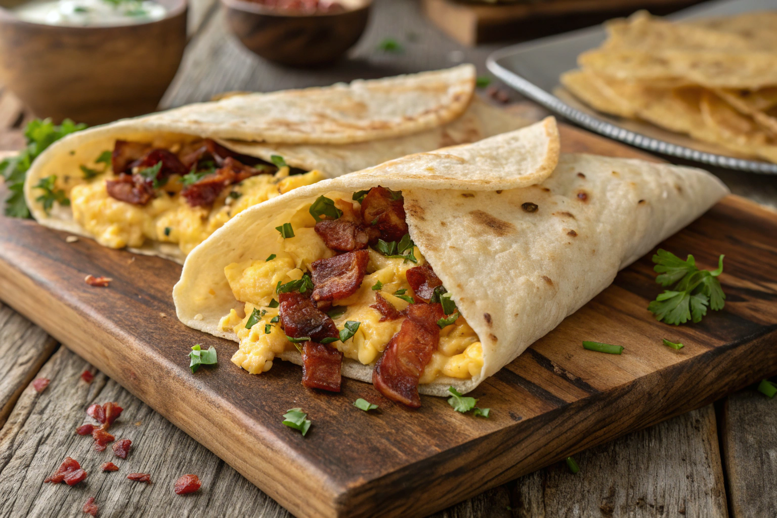 Breakfast Quesadillas Ingredients