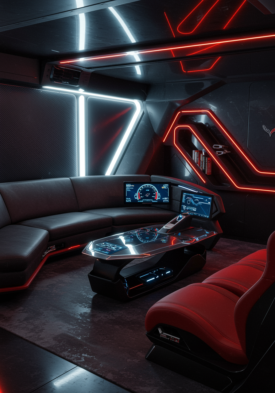 c8 corvette interior