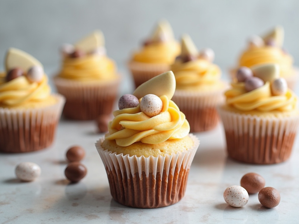 Frozen Cadbury eggs ready for baking