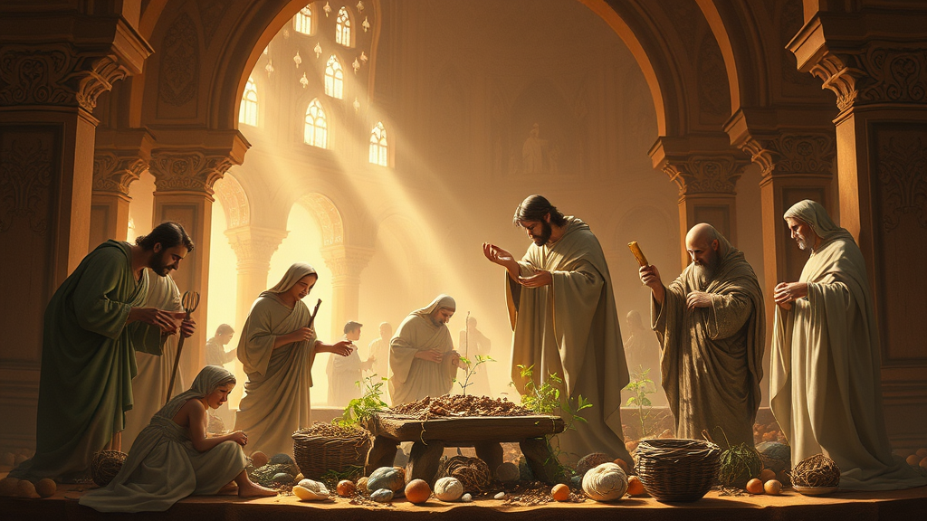 성경적 재정 관리와 투자 지혜 표현