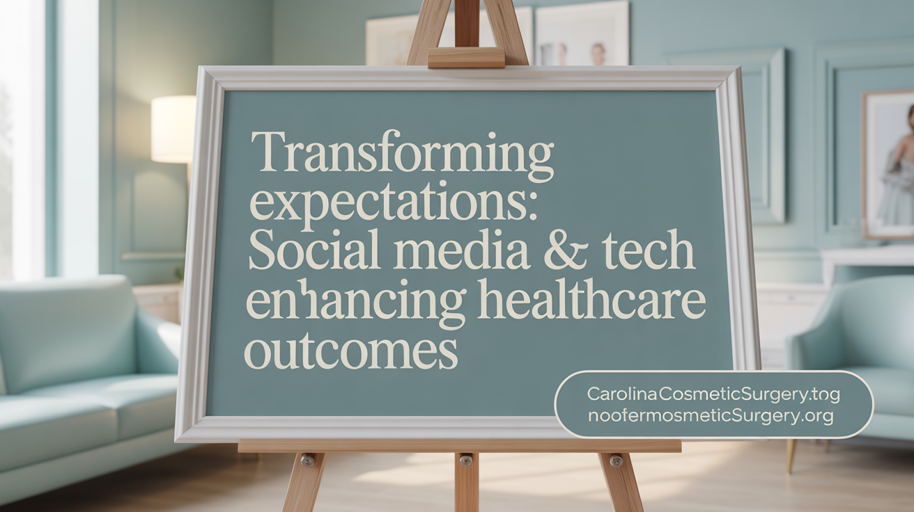 Transforming Expectations: Social Media & Tech Enhancing Cosmetic Outcomes