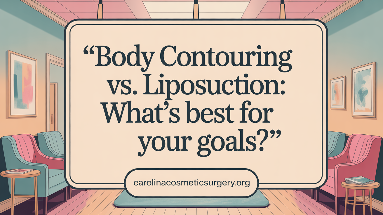 Body Contouring vs. Liposuction: What’s Best for Your Goals?