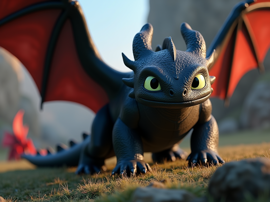 How to Train Your Dragon Live-Action Promotional Image