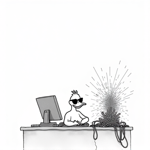 Aflac Breached by Cybercriminals, Sensitive Data Potentially Stolen single-panel cartoon